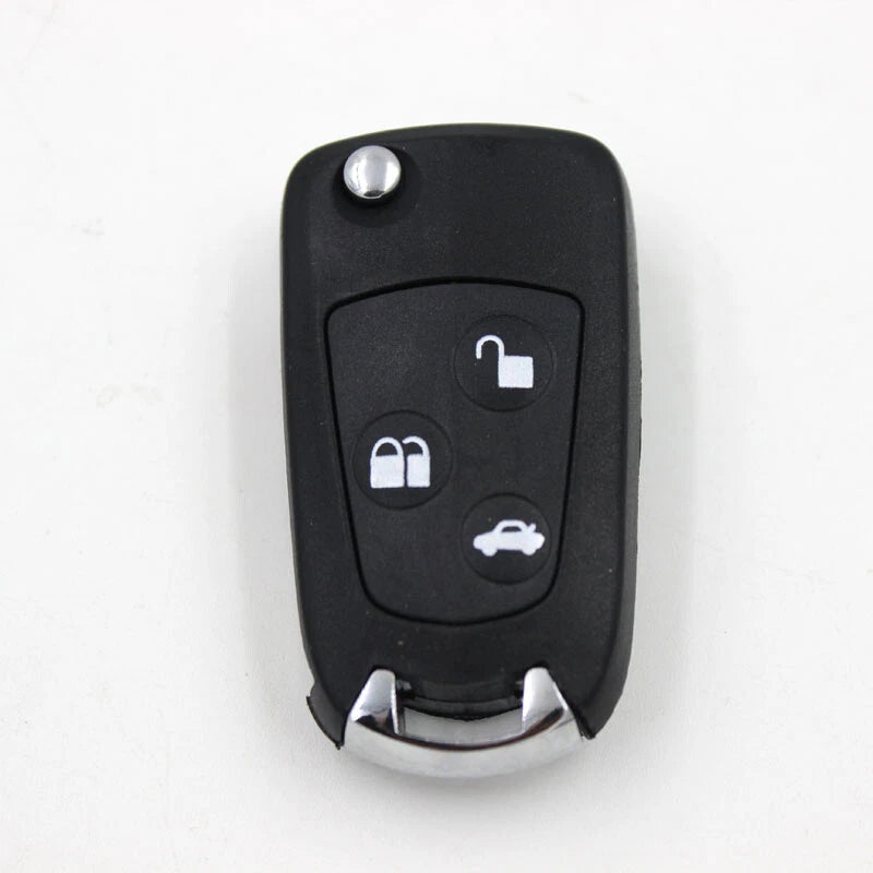 Flip Remote FOB Key Cover Refit fit for FORD Focus Mondeo 3 Buttons