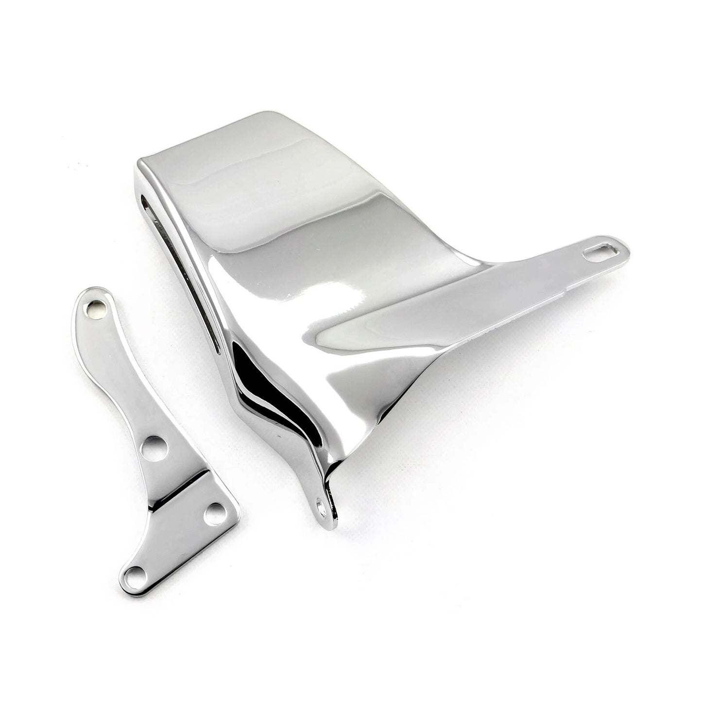 Chrome Alternator Bracket for Chevy SB Long Water Pump