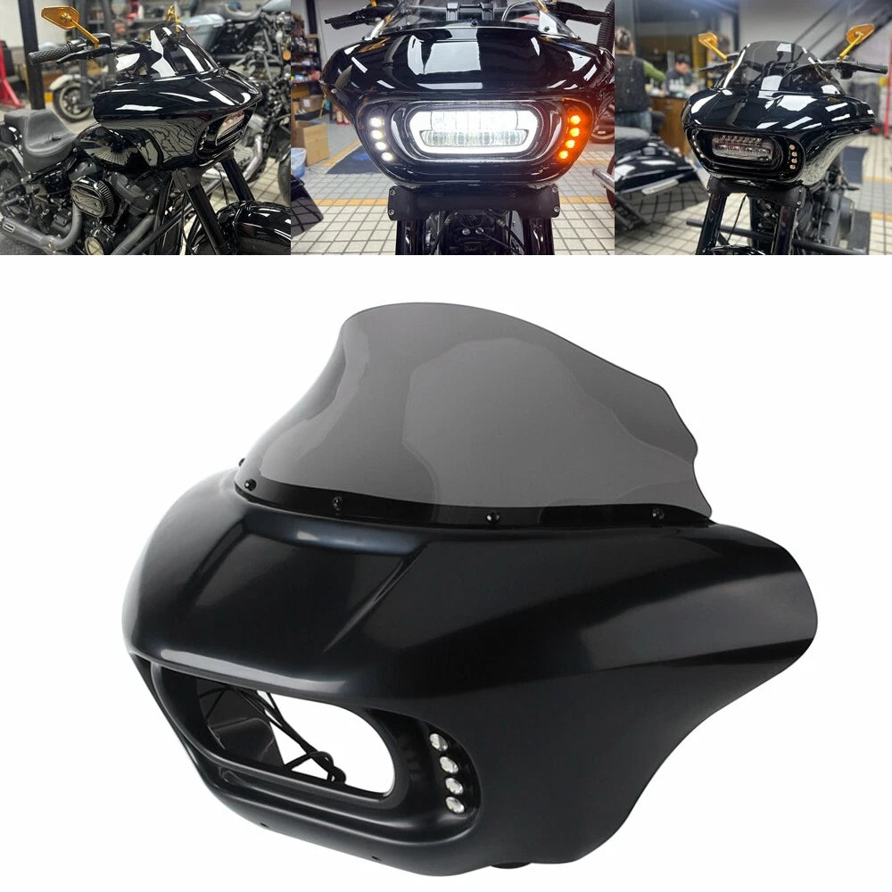 Front Fairing & Windshield Kit for Harley Softail Fat Bob 114 (2018-2023)