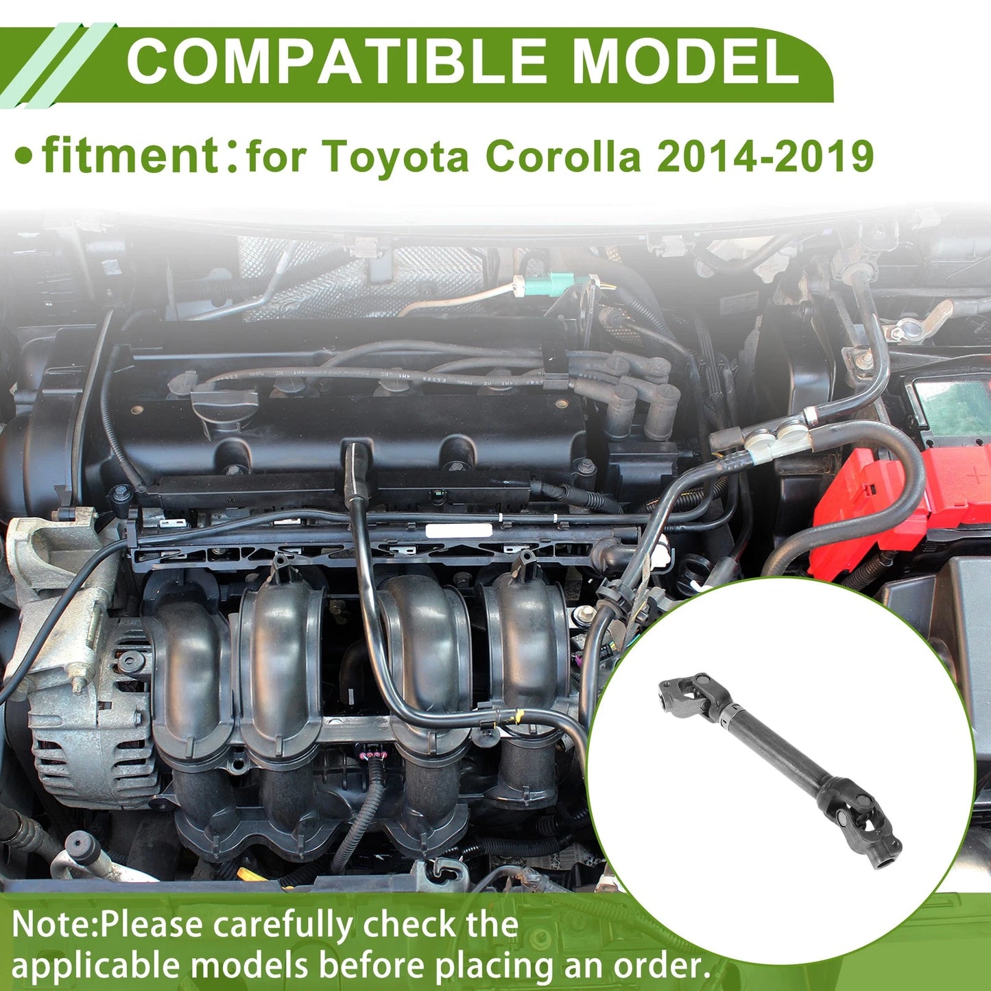 Steering Column Shaft for Toyota Corolla (2014–2019)