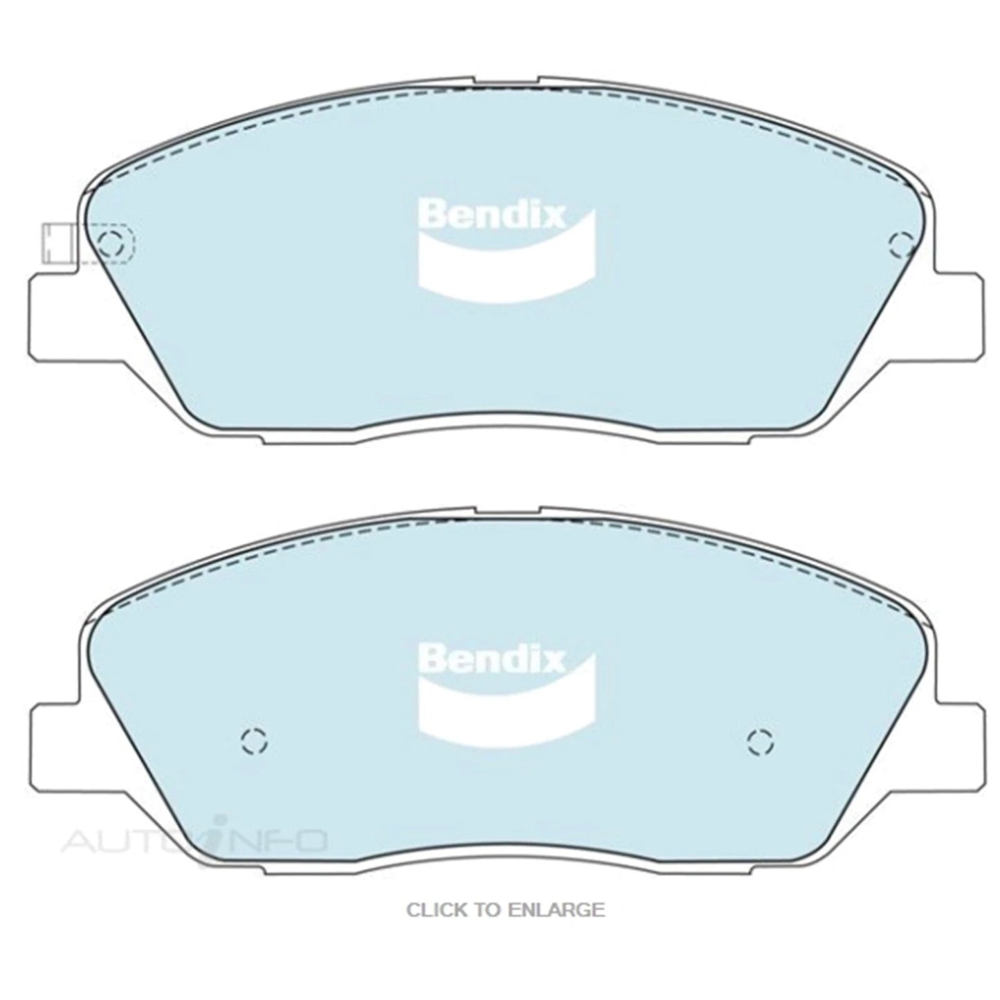 4WD Front Disc Brake Pad Set for Kia Sorento XM (2009 - 2014)