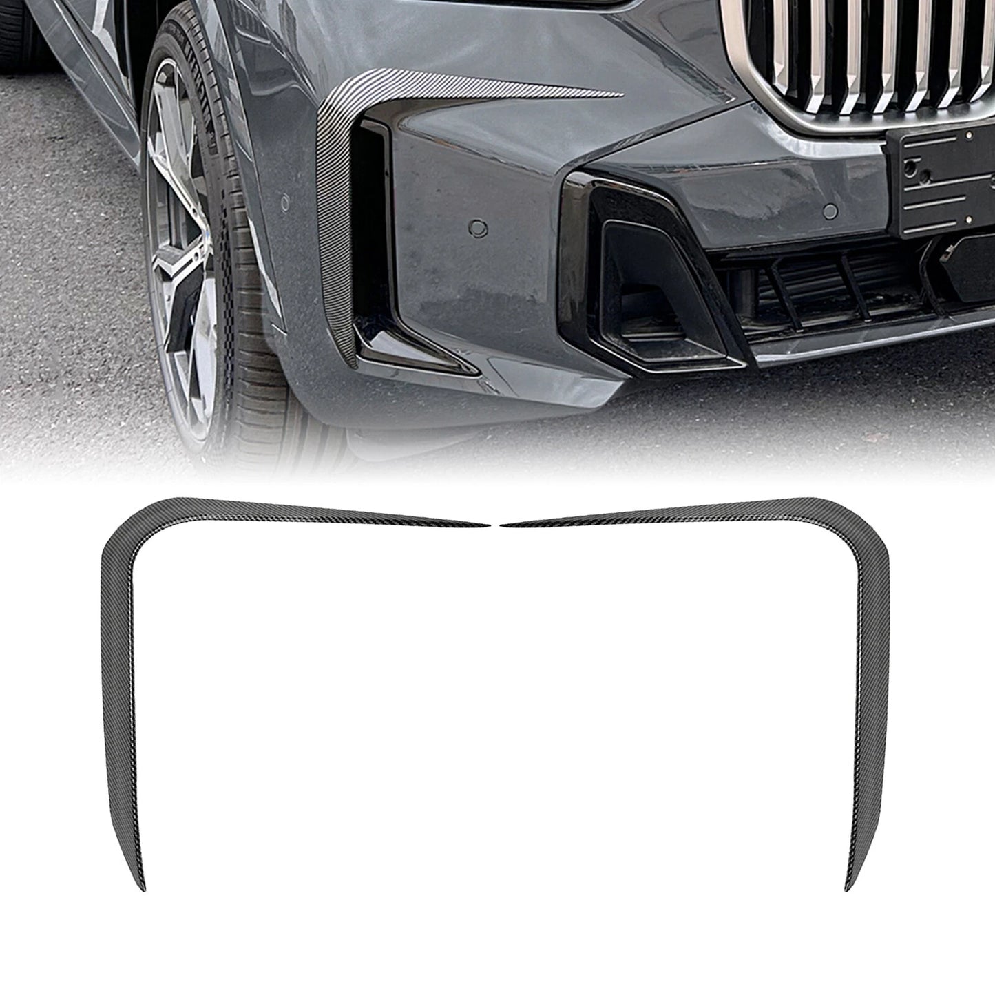 Front Bumper Side Air Vent Trim for BMW X5 G05 LCI M Sport (2023-2025)