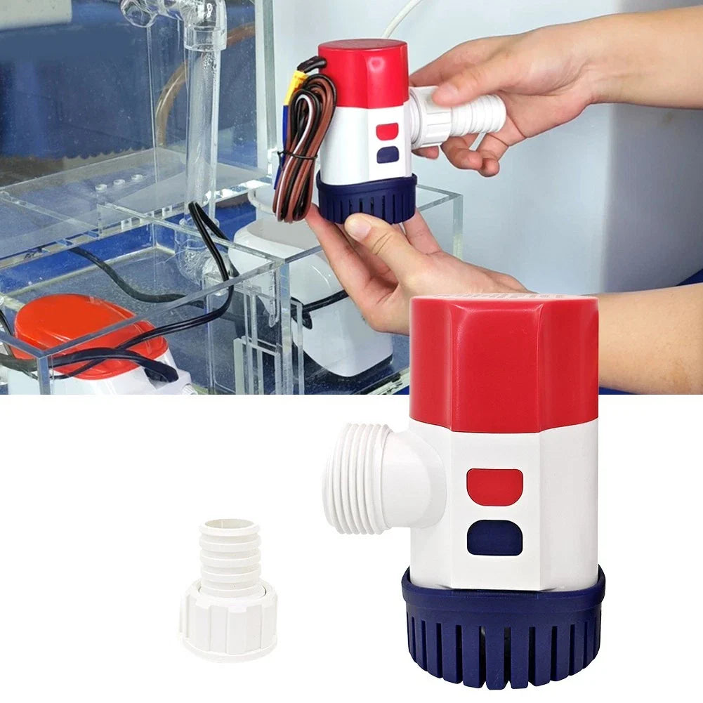 Automatic 12V Electric Bilge Pump 1100GPH for Marine Applications