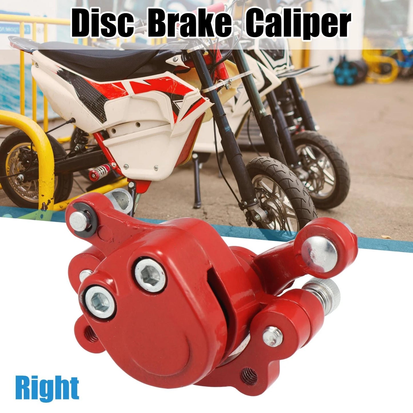 Right Disc Brake Caliper for Motovox MBX10 MBX11 Mini Dirt Bike