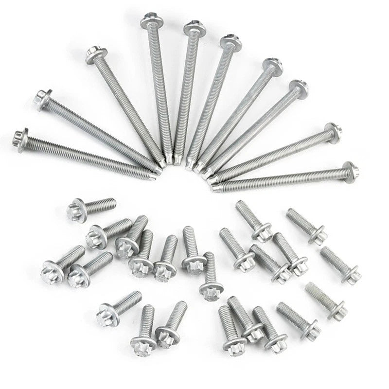 Engine Oil Pan Bolt Set for BMW F20/F22 E90/E92/E93 M135i/325i (2005–2016)