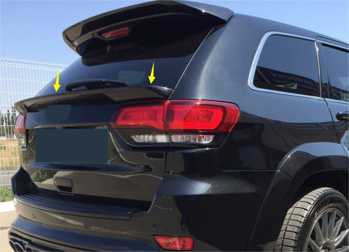 Rear Trunk Mid Spoiler Wing for Jeep Grand Cherokee 2013-2021 Glossy Black 1 x