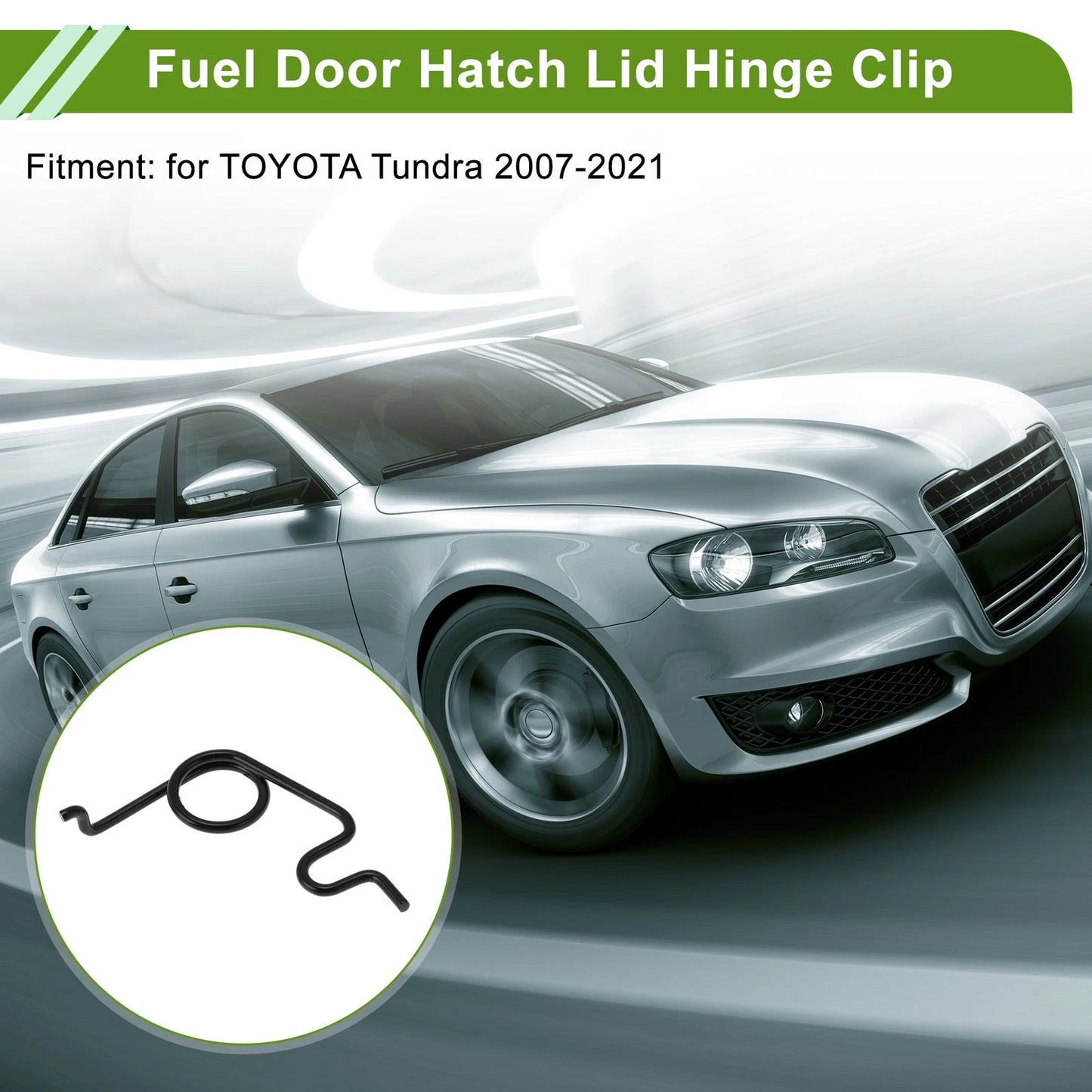 Fuel Gas Tank Door Spring Clip for TOYOTA Tundra (2007–2021)