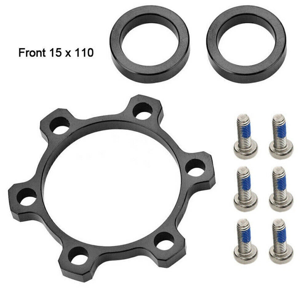 ZTTO Front Hub Adapter Boost Fork Conversion Kit 15mm x 100mm to 110mm for Bikes