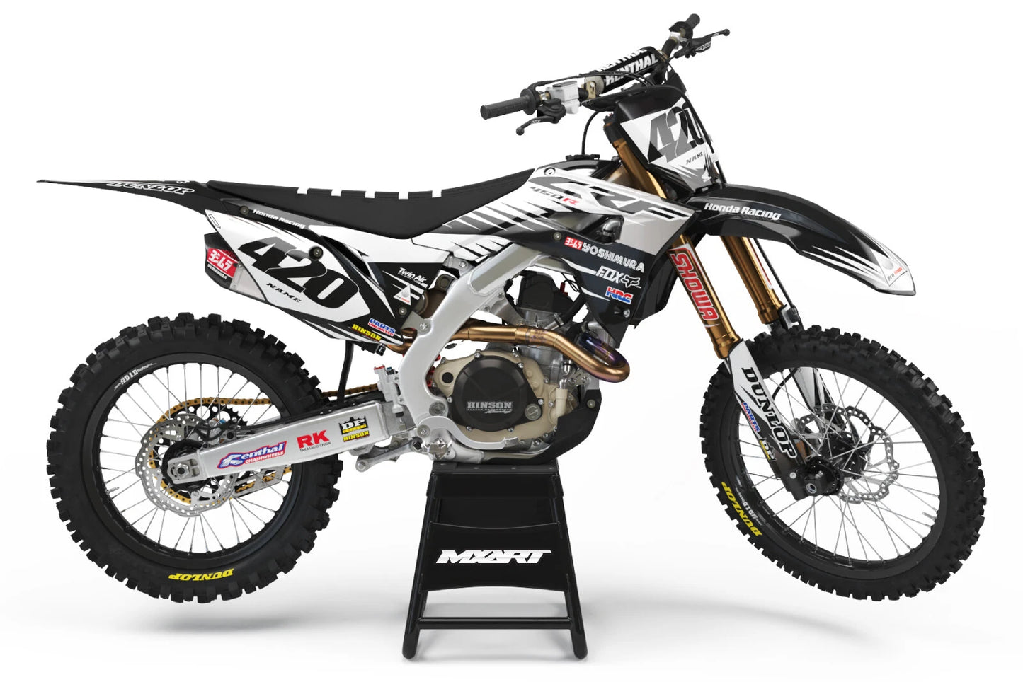 Full Graphic Kit for Honda CRF 110 2019-2026 - SHARP Style Stickers