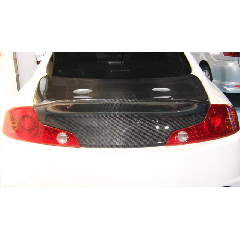 REAL Carbon Fiber Refit Trunk Lids fashion Part for Infiniti G35 Coupe 2003-2006