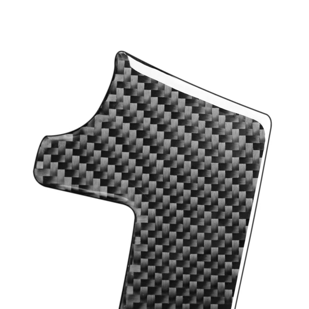 Carbon Fiber Black Dashboard Air Outlet Cover Trim for Toyota Tundra (2014-2021)