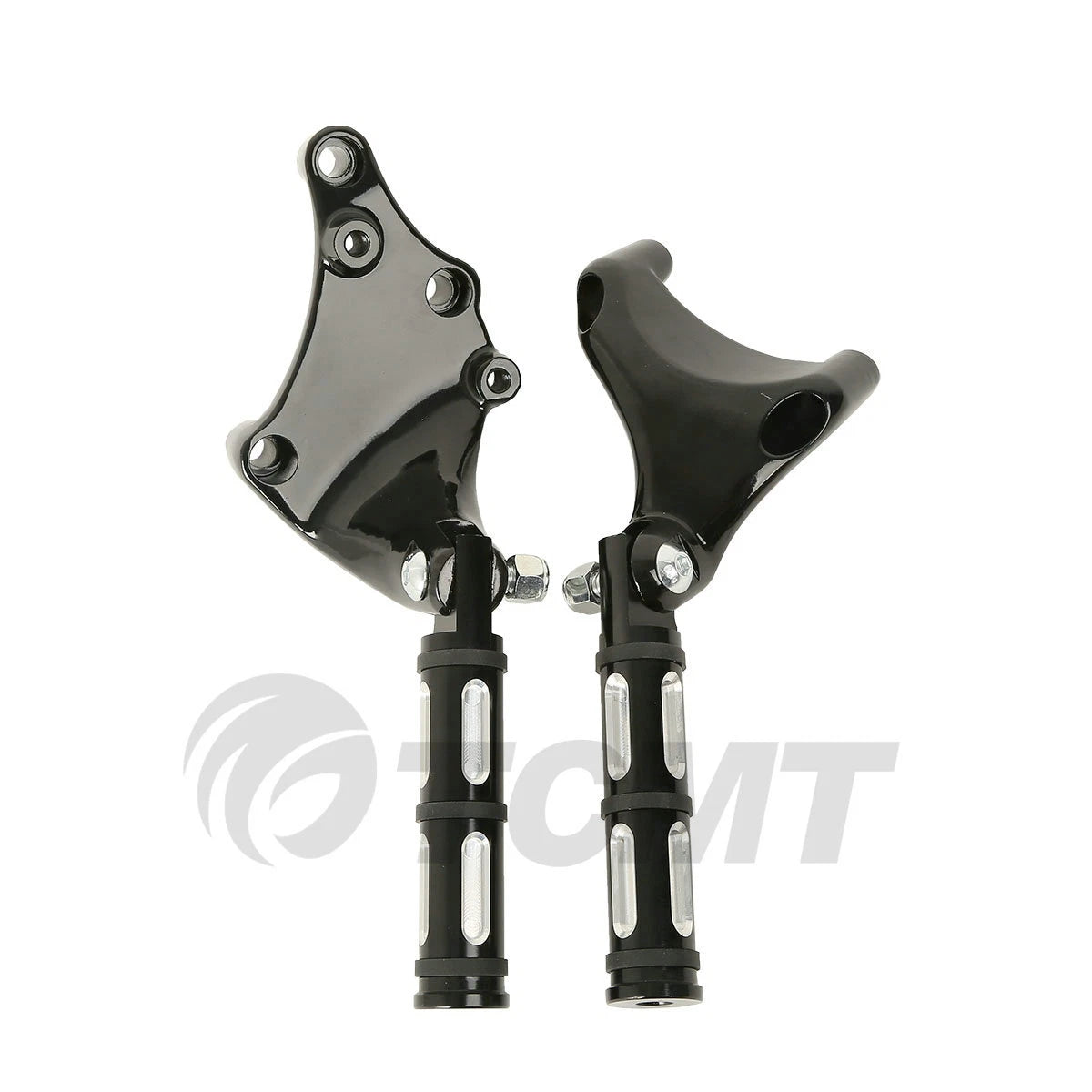 Passenger Footrest Footpeg Mount Bracket for Harley Sportster 883 1200 (14-22)