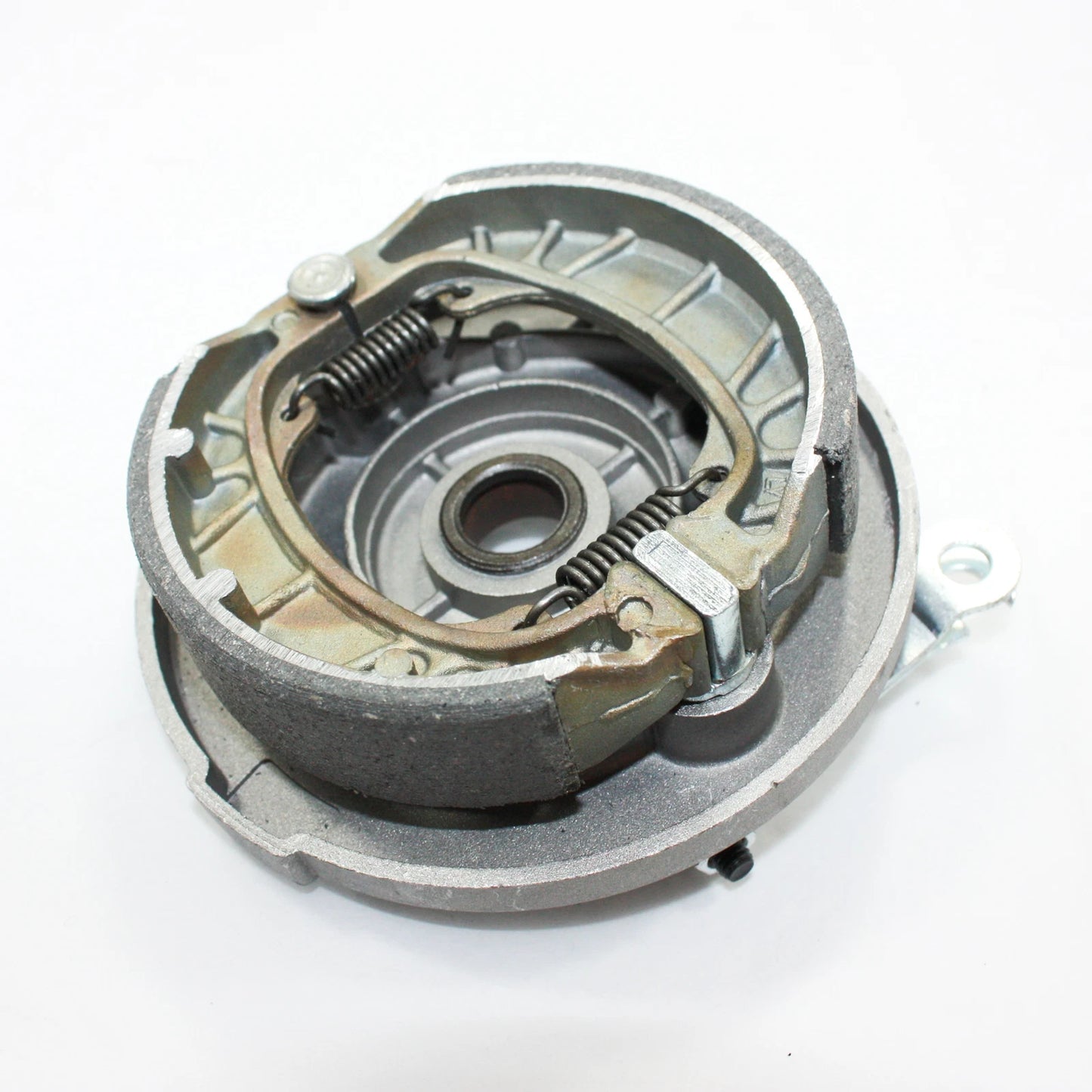 Drum Brake Housing Wheel Hub + Shoes for 125cc 150cc Quad Dirt Bike ATV