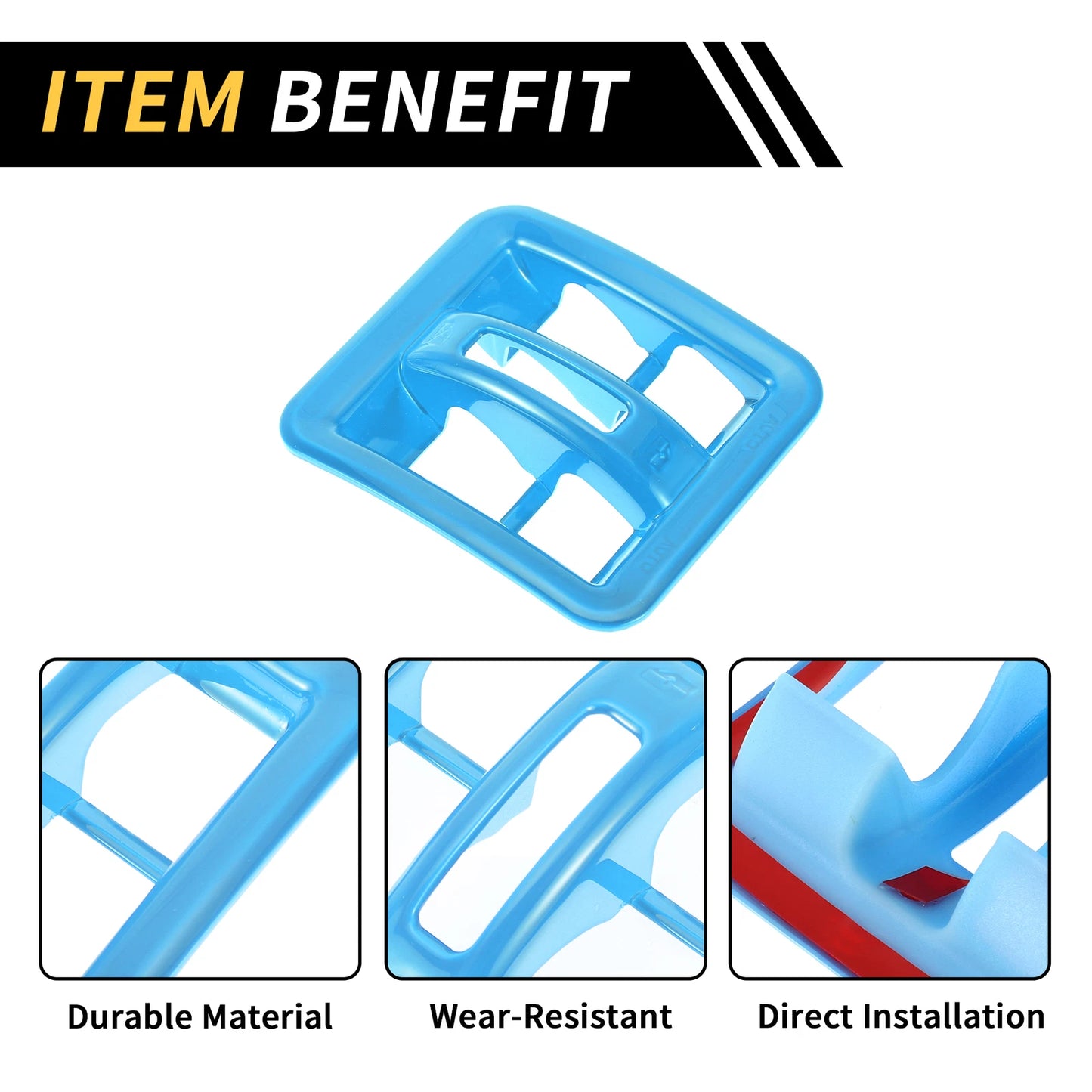Dashboard Window Switch Button Cover Trim for Jeep Wrangler JK JLU (2018-2023)