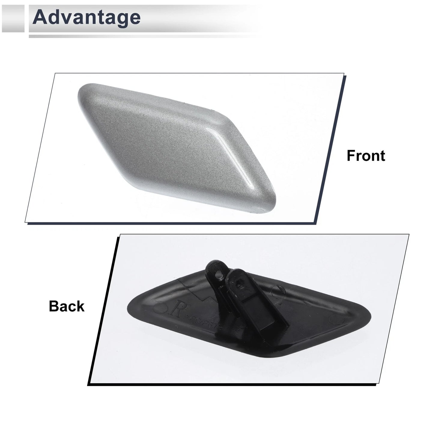 Bumper Headlight Washer Nozzle Cover for Volvo (2001-2007)