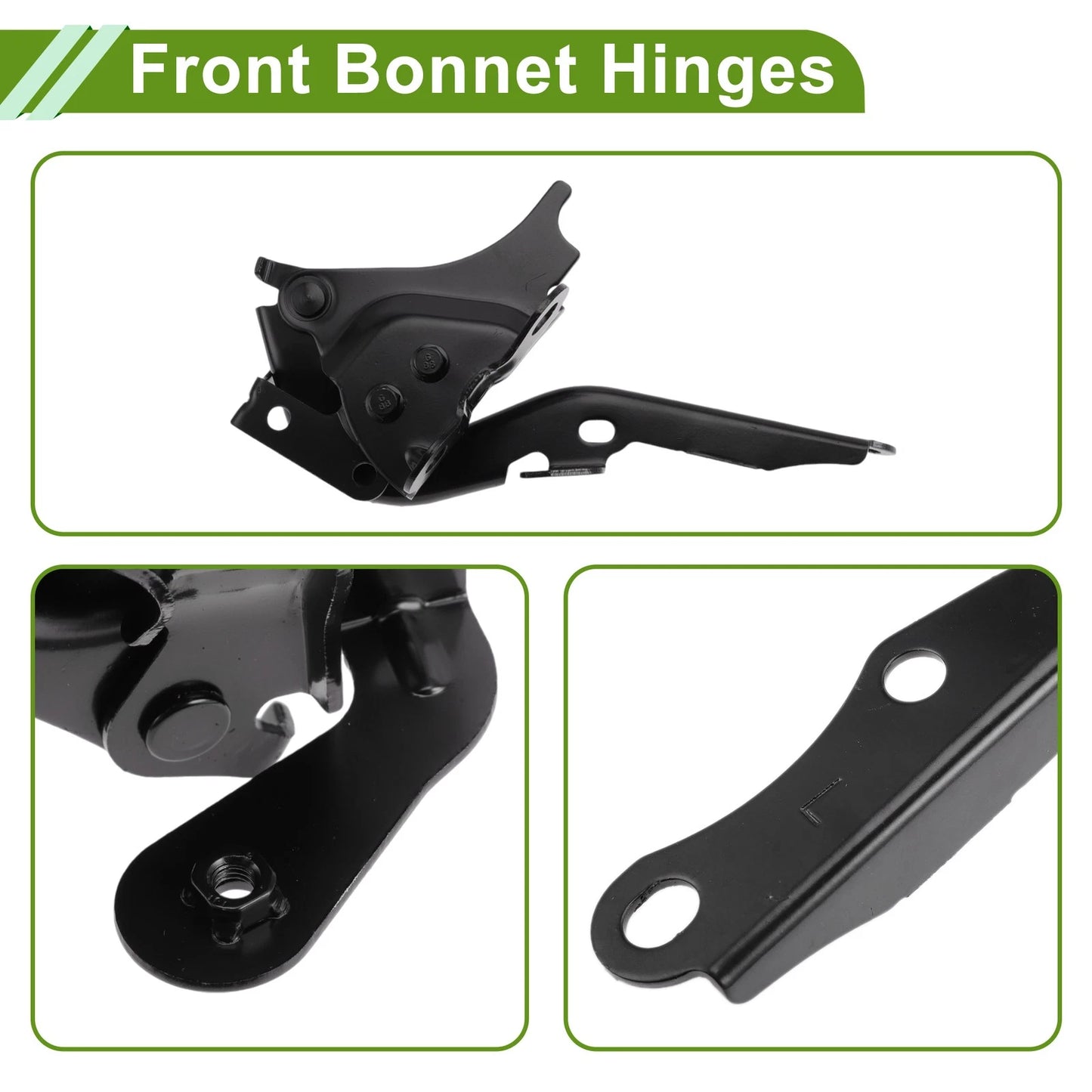 Hood Hinges 1 Pair for Lexus RX350 (2010-2015)