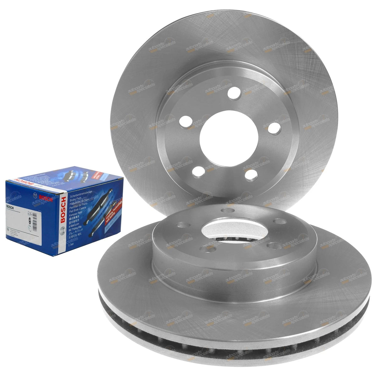 Front Brake Rotors & BL Pads for Falcon Fairlane BA BF (2002-2014)