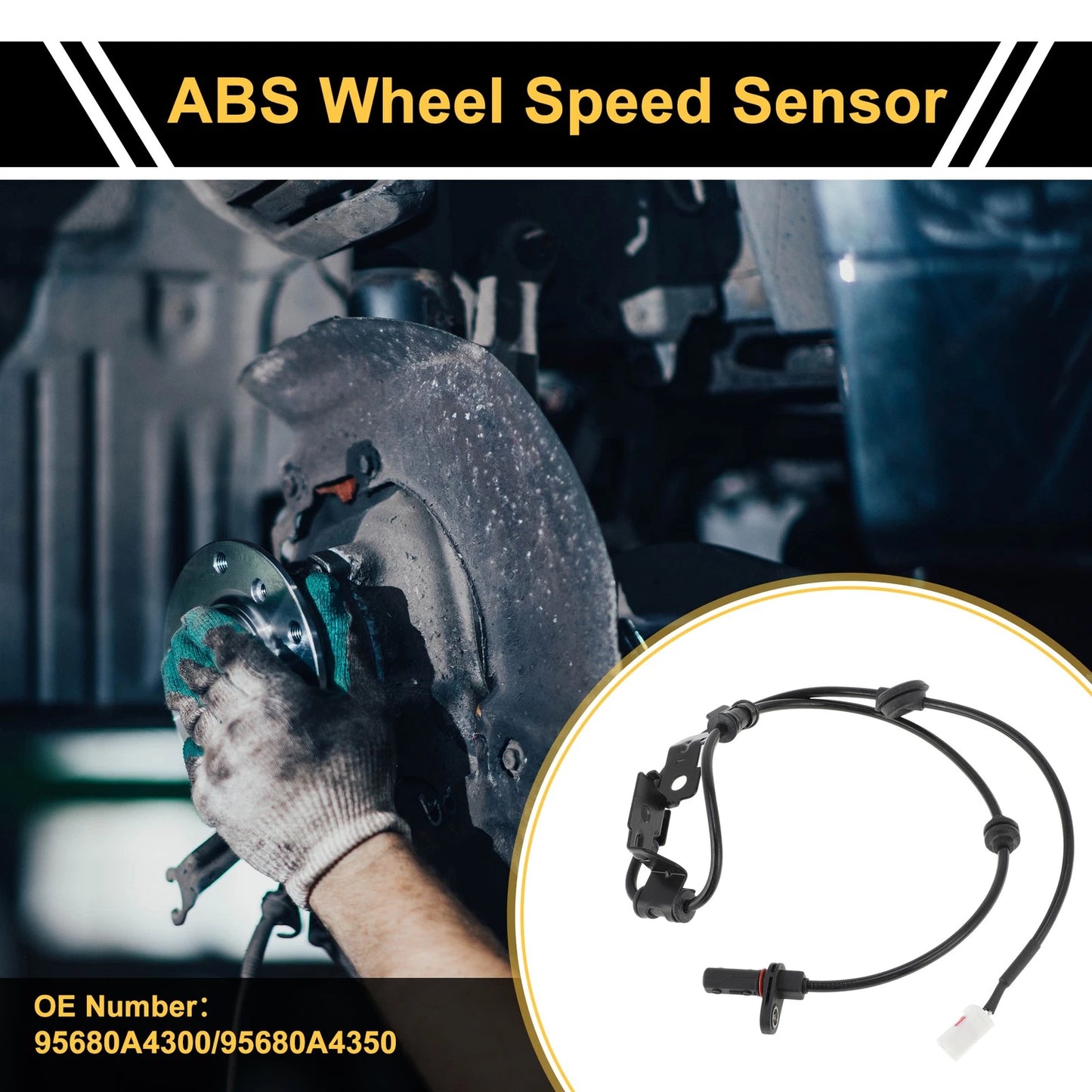 ABS Wheel Speed Sensor for Kia Carens (2013-2015) Rear Left