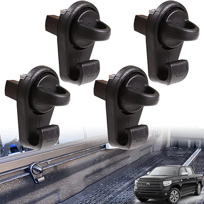 4 x Truck Bed Tie Down Hooks for 2005-2023 Toyota Tacoma (2005-2023)