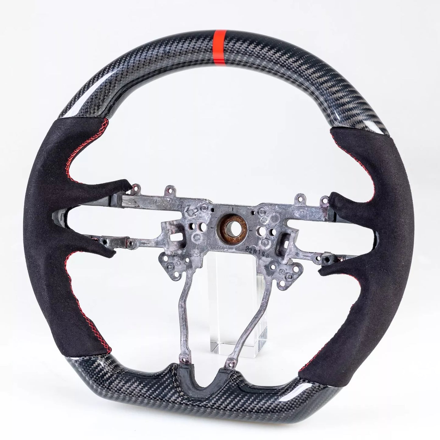 Steering Wheel Suede Red for Honda Civic 8th Gen (2006-2011)