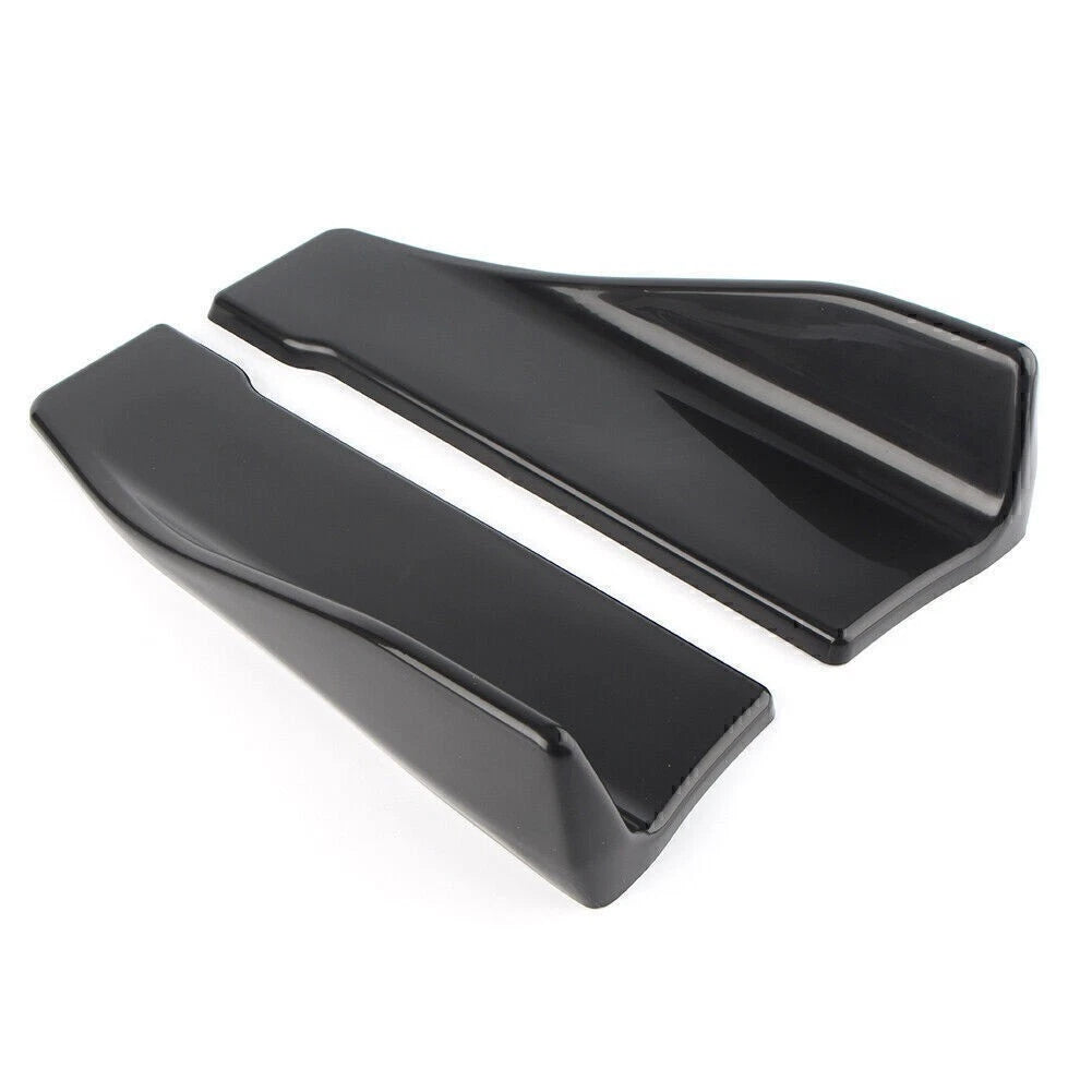 35cm Bumper Spoiler Under Skirt Rocker Wings for Universal Car SUV Auto