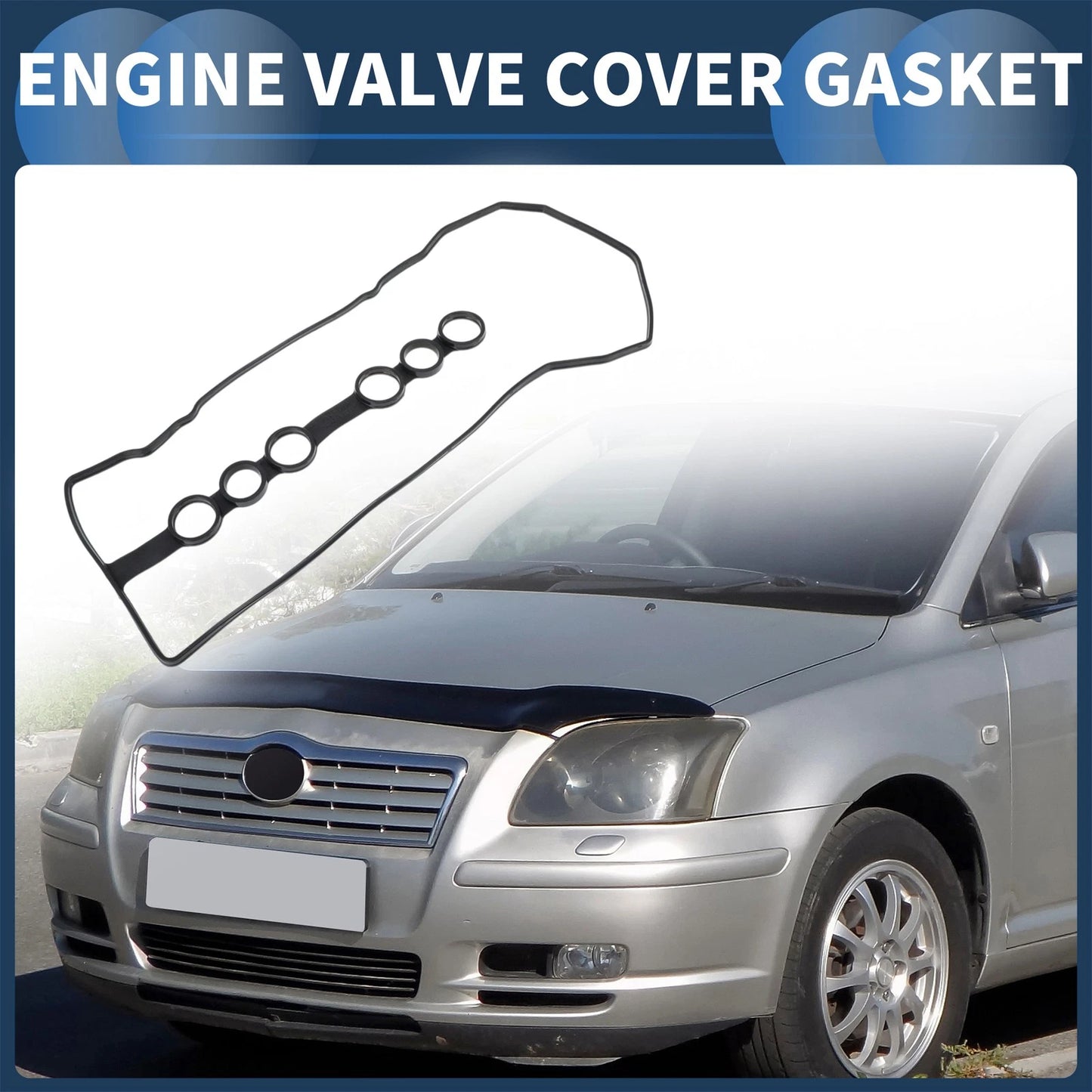 Valve Cover Gasket Set 1x Cylinder Head Valve Seal Gasket for Make Model