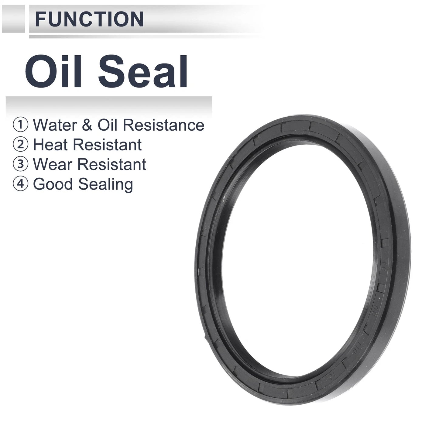 Oil Seal 90x110x10mm 5 Pcs Seal Ring Rotary Shaft Nitrile Rubber