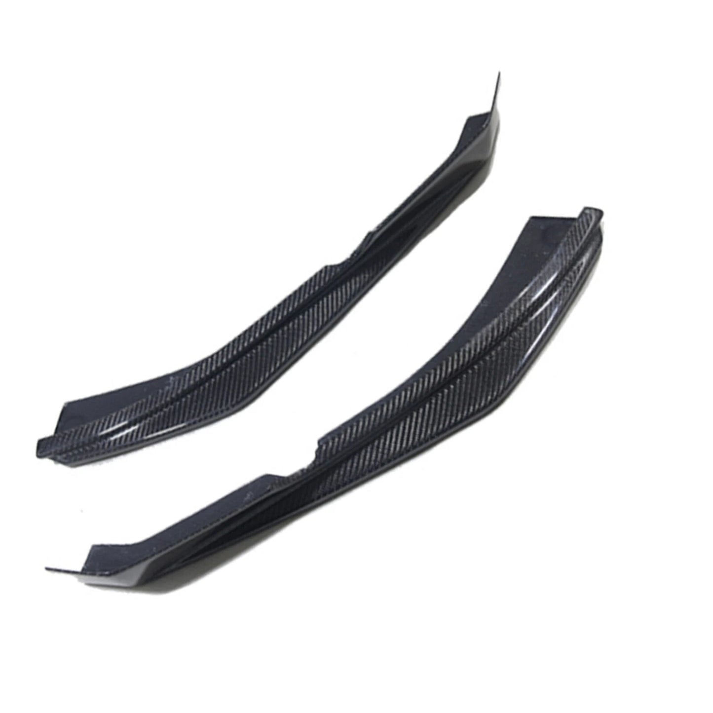 2 x Front Bumper Side Splitters for Maserati Gran Turismo GT GTS (2008-2014)