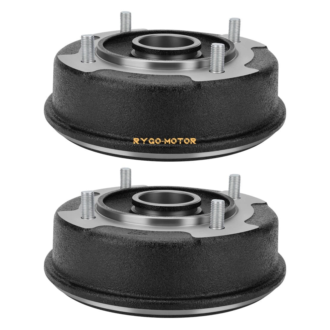2 x Front Brake Drum W/Bolts for Kawasaki Mule 500 Mule 550