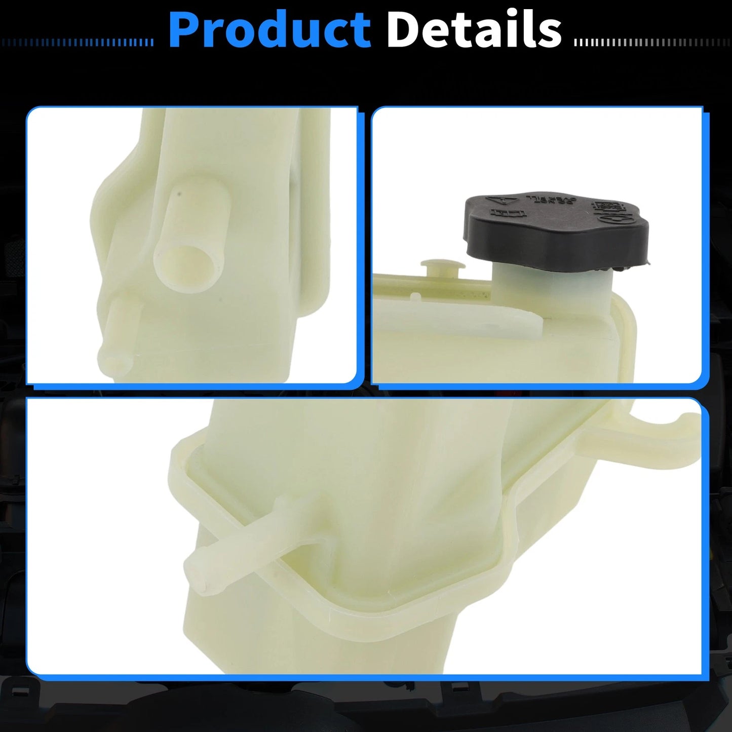 Power Steering Pump Reservoir Tank for Ford F-250 Super Duty (2007-2010)
