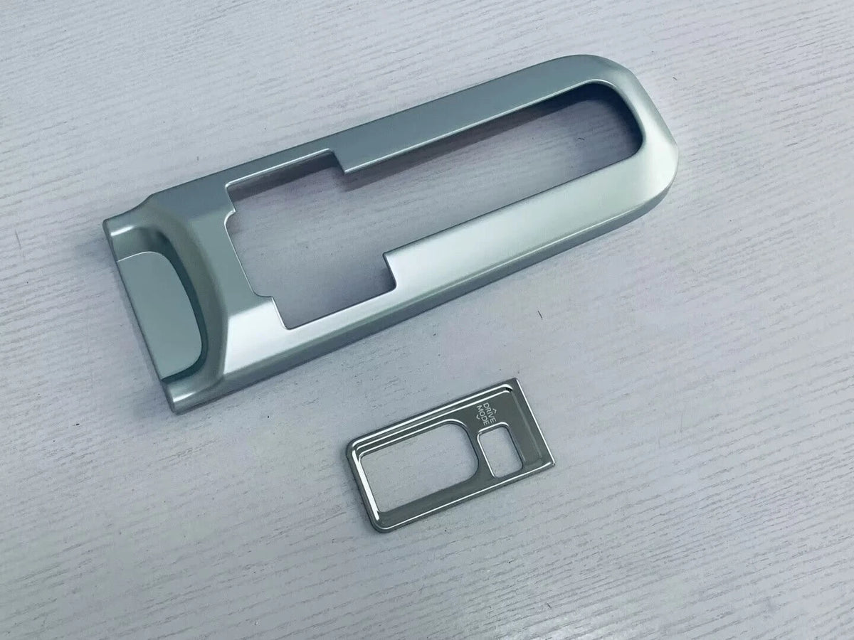 Steel Matte Gear Shift Box Panel Lid Cover Trim for 2023-2024 Toyota Prius 2 x