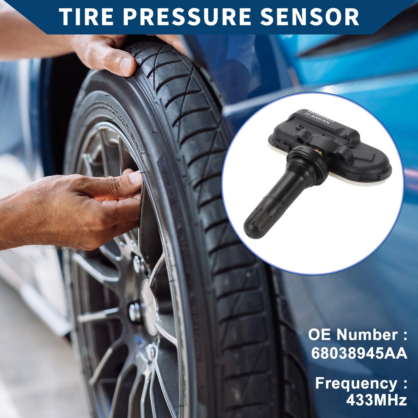 Tire Pressure Sensor for Dodge Sprinter 2500 (2007-2009)
