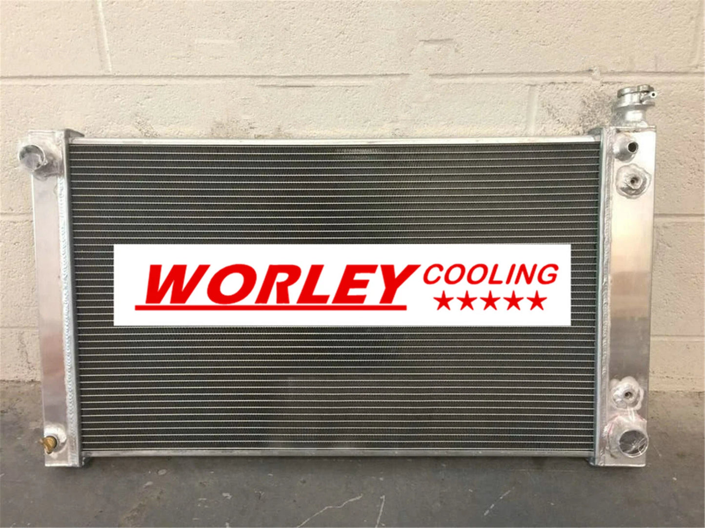 28" Aluminum Radiator for GMC Chevy 1500 V8 5.0L 5.7L (1988-1997)