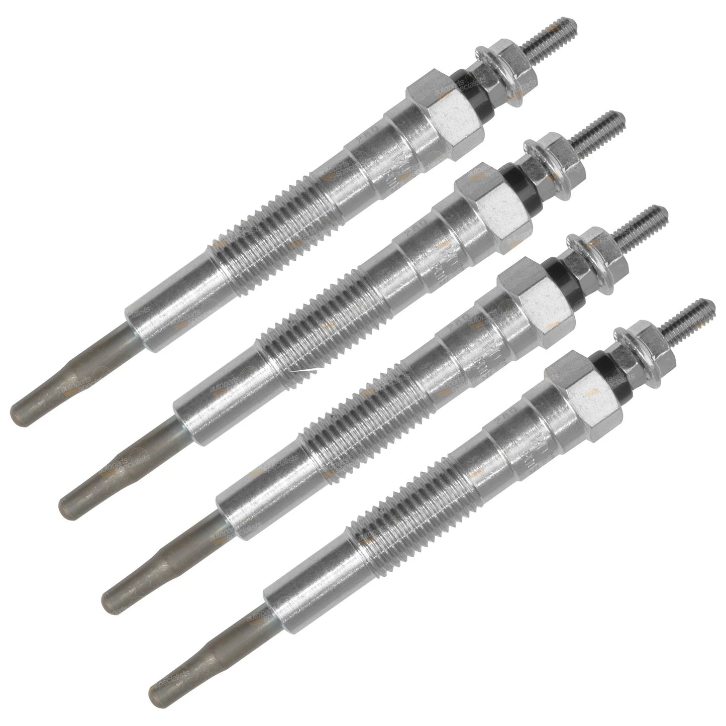 4 x Glow Plugs for Mazda B2500 2.5L WL WL-T (1999-2006)