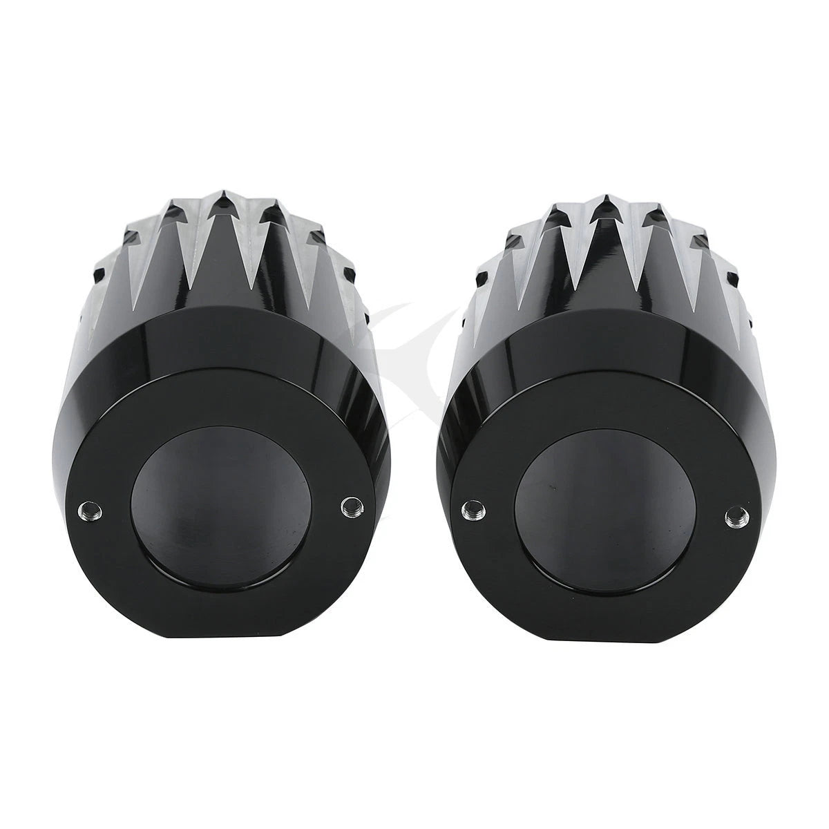 Aluminum Upper Fork Slider Covers for Harley Road King Electra Glide (84-13)
