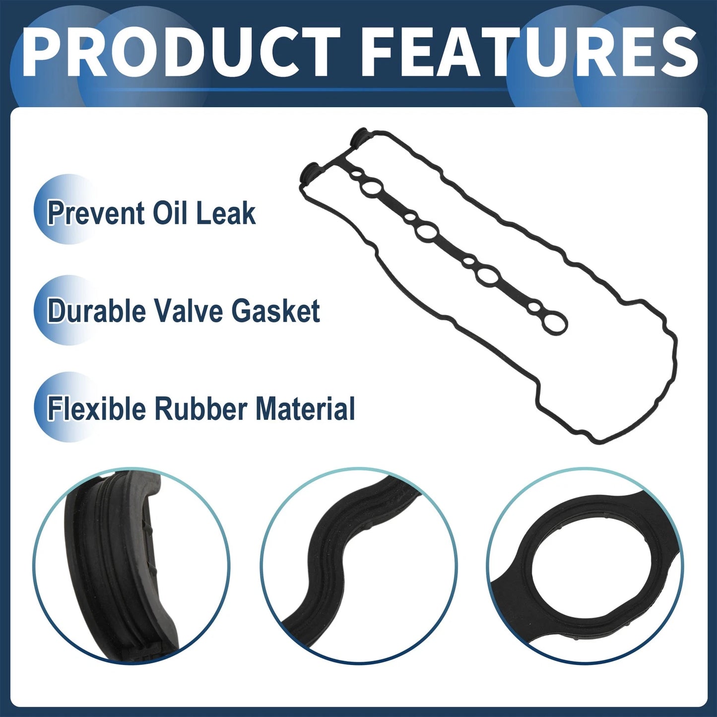 Engine Valve Cover Gasket for Suzuki Grand Vitara (2009-2013) 1 Pcs
