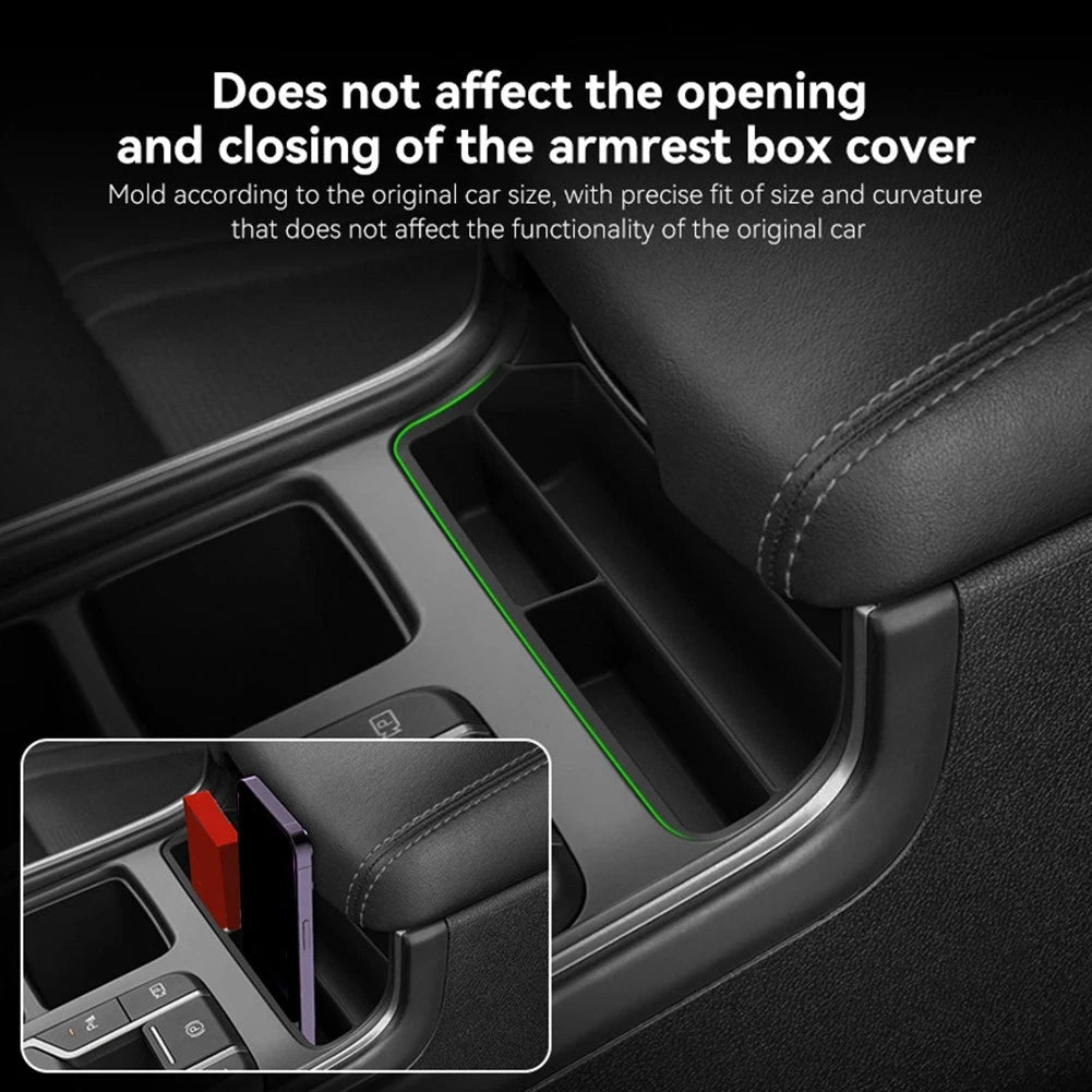 Car Center Storage Box Front Armrest Silicone Case for Kia Sorento