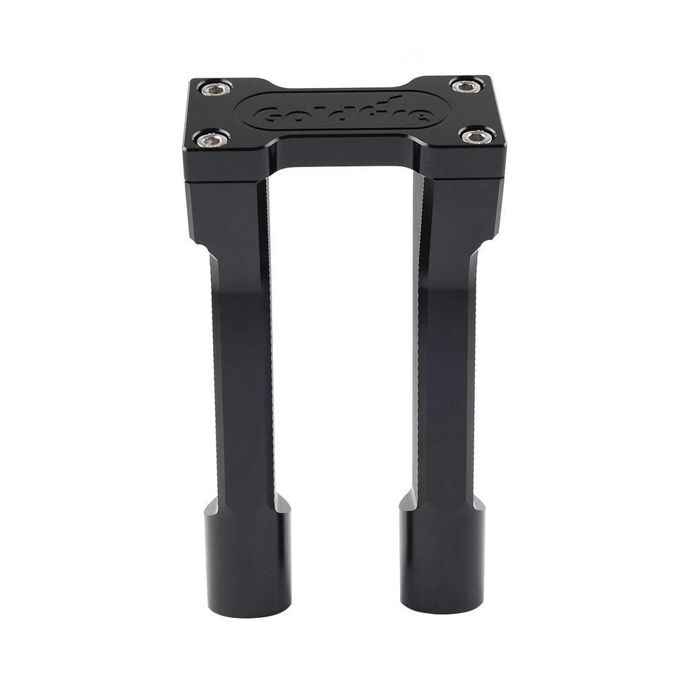 8" Pullback Handlebar Risers Clamp Black for Harley 1" Handlebar (2000-2023)