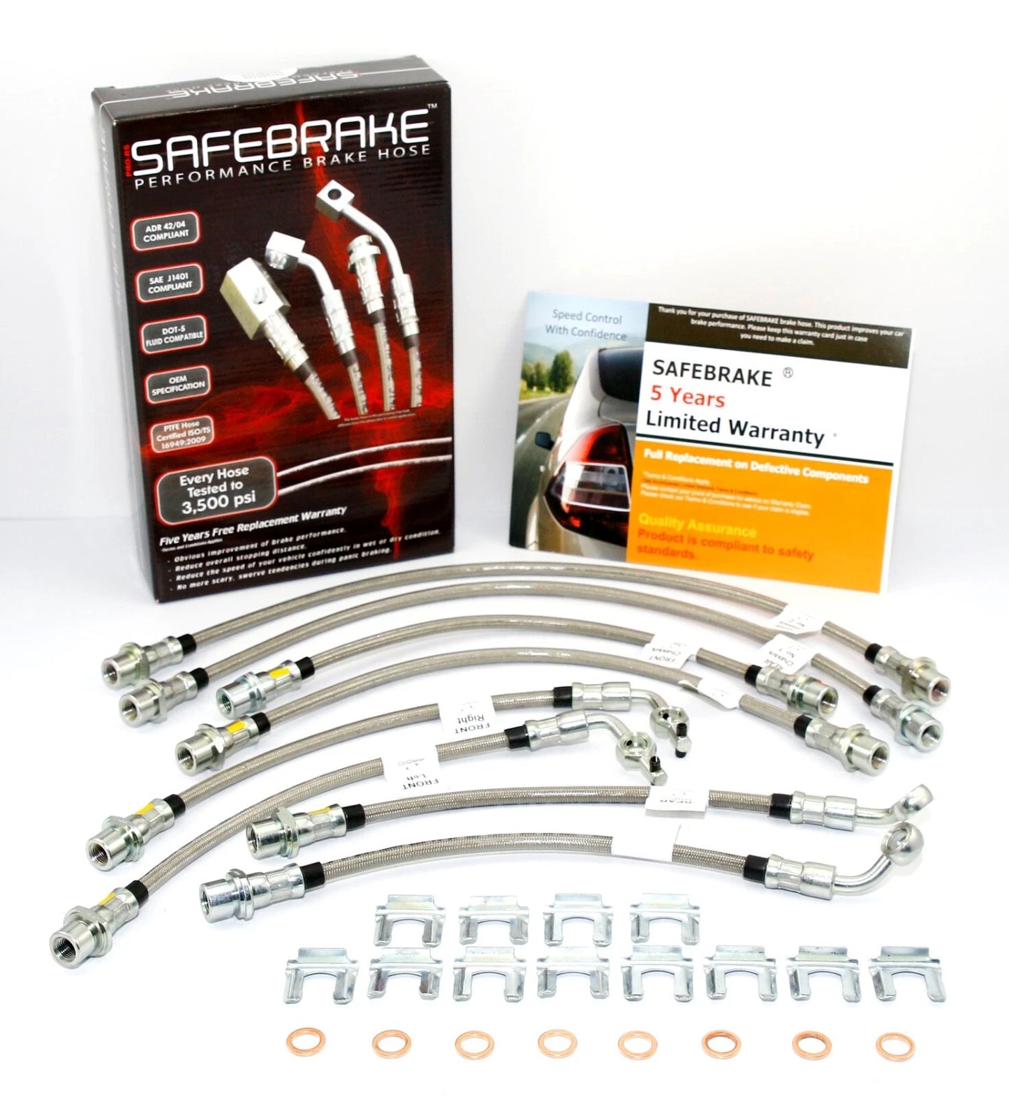 Brake Line Kit for Landcruiser VDJ76/79R (VSC + ABS) 2 Inch Lift (2007-2024)