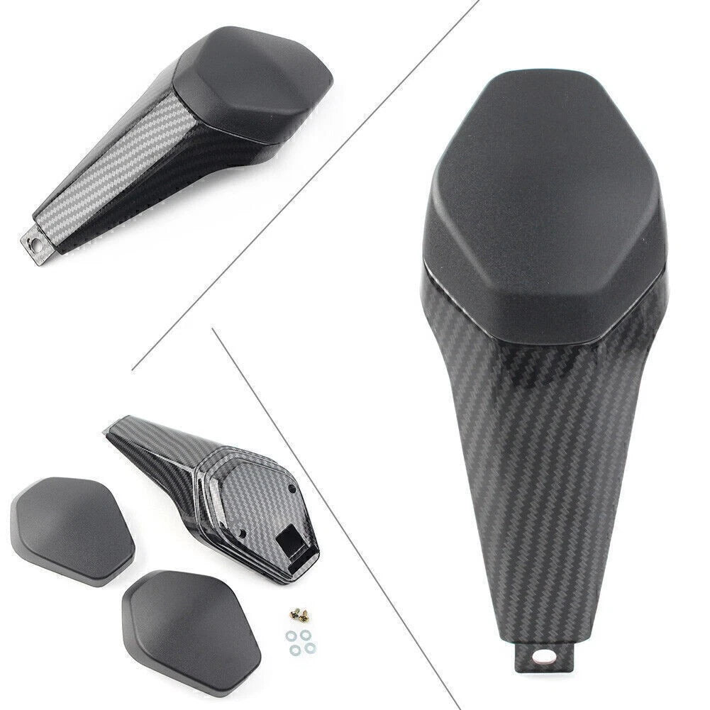 Carbon Fiber Rear Pillion Cowl Seat Back Cover for Ducati Panigale V4 V4S (2018-2020)