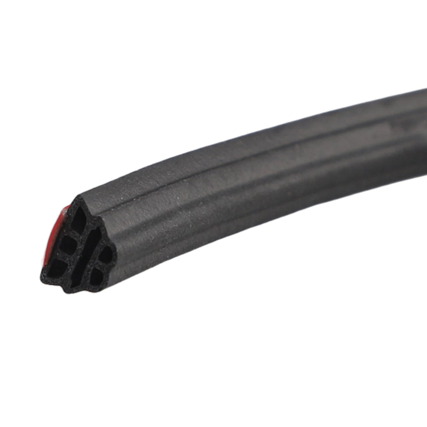 3-Layer Rubber Sound Insulation 1pc Car Door Seal Strips