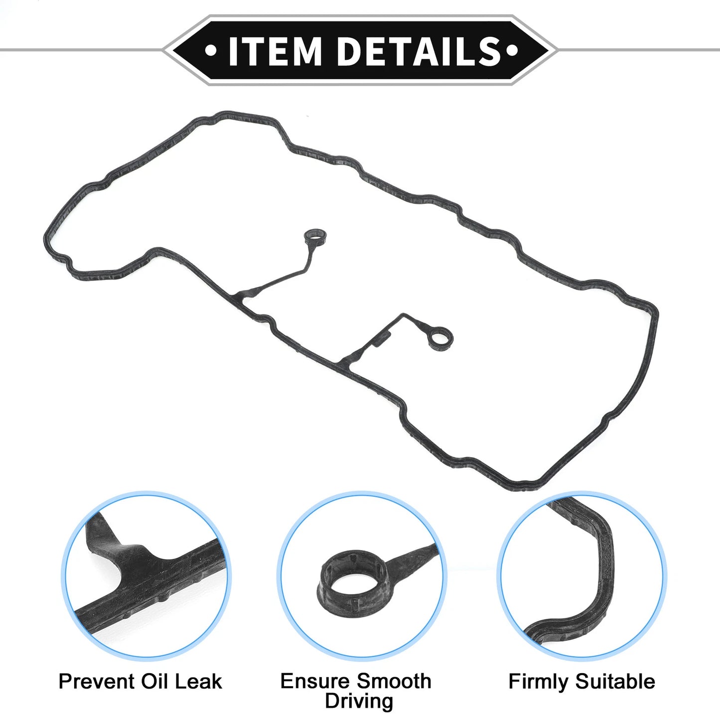 Valve Cover Gasket for Hyundai Elantra Veloster Kona, Kia Forte (2011-2023)