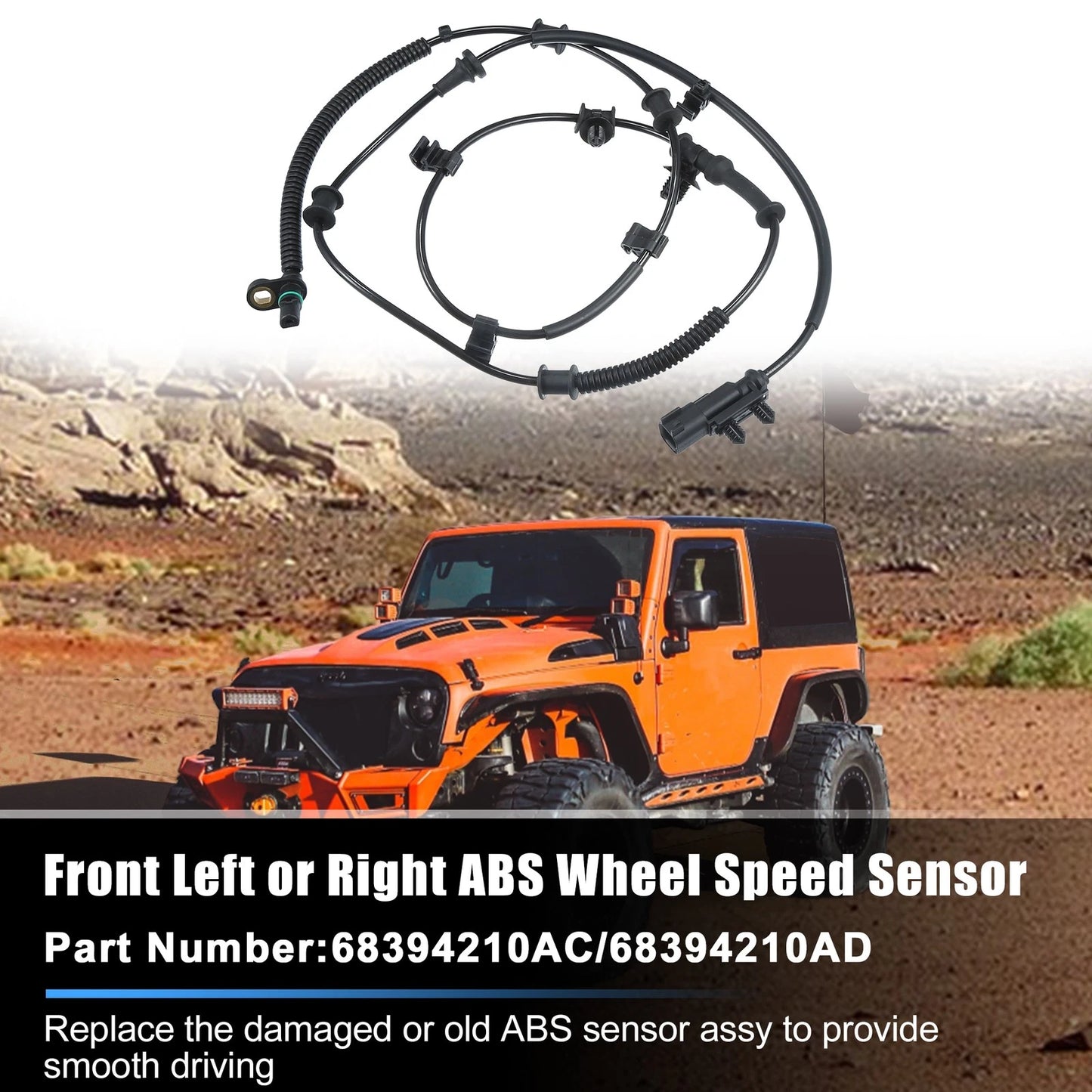 ABS Wheel Speed Sensor for Jeep Gladiator (2020-2023)