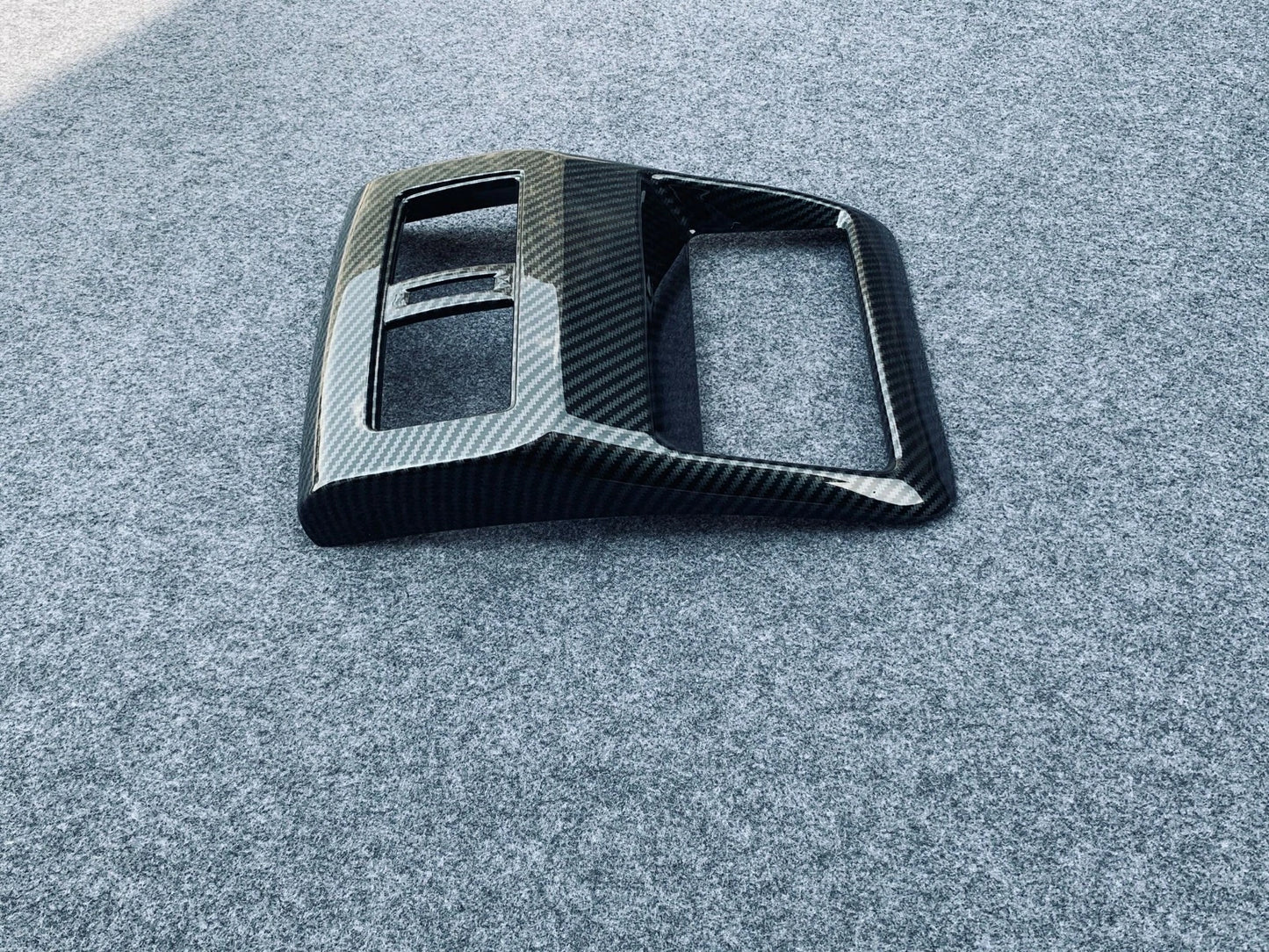 Carbon Fiber Air Vent Panel Rear Cover Trim for Nissan Rogue (2021-2023)