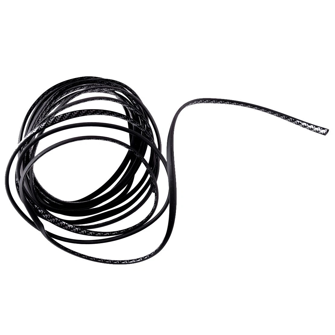 5M Carbon Fiber Style Car Door Edge Guard Trim Strip Anti Scratch Seal