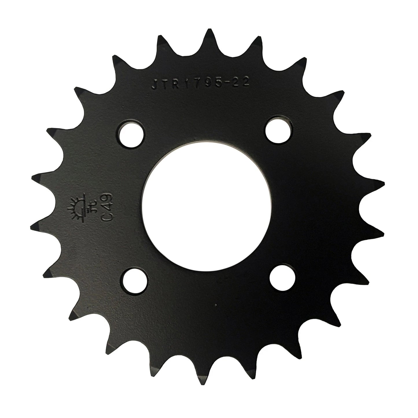 22 Tooth Rear Steel Sprocket for Suzuki Quadsport 80 LT80 (1989–2006)