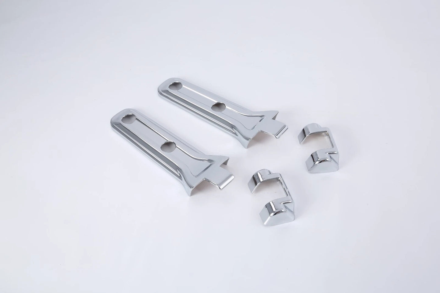 Rear Door Hinge Trim Cover for 2018-2023 Jeep Wrangler JL Chrome 4 x Pieces (2018-2023)