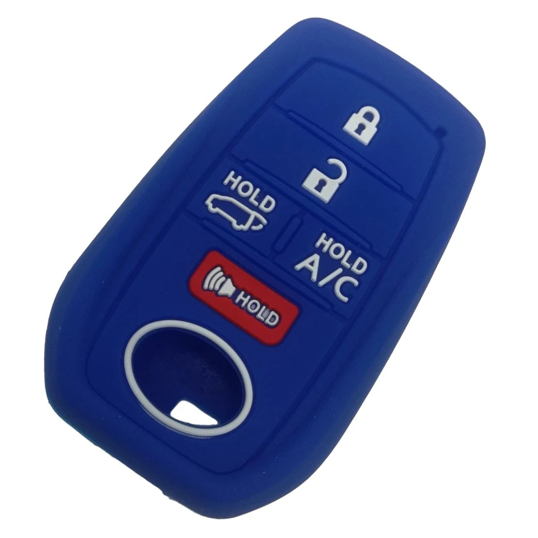 Silicone Smart Fob Remote Key Case Cover for Toyota Prius RAV4 Prime (2020-2023)