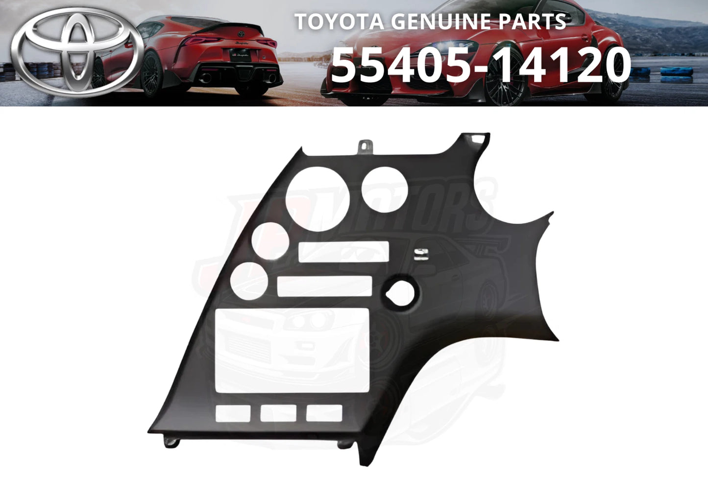 Panel Sub-Assy, Instrument Cluster Finish Center for Toyota