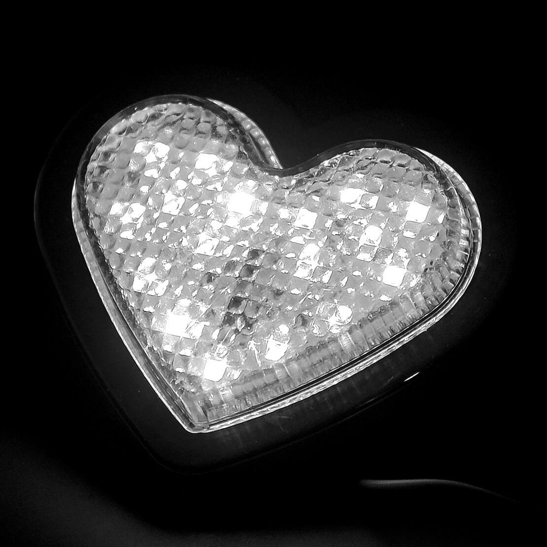 LED Heart Shaped Side Marker Light for Universal Car Accessories